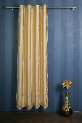 41% OFF on Dragon Polyester Yellow Printed Eyelet Curtain 41% OFF on Dragon Polyester Yellow Printed Eyelet Curtain