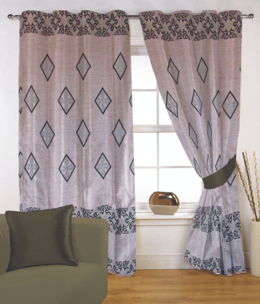 50% OFF on Fabutex Polyester Multicolor Solid Eyelet Curtain 50% OFF on Fabutex Polyester Multicolor Solid Eyelet Curtain