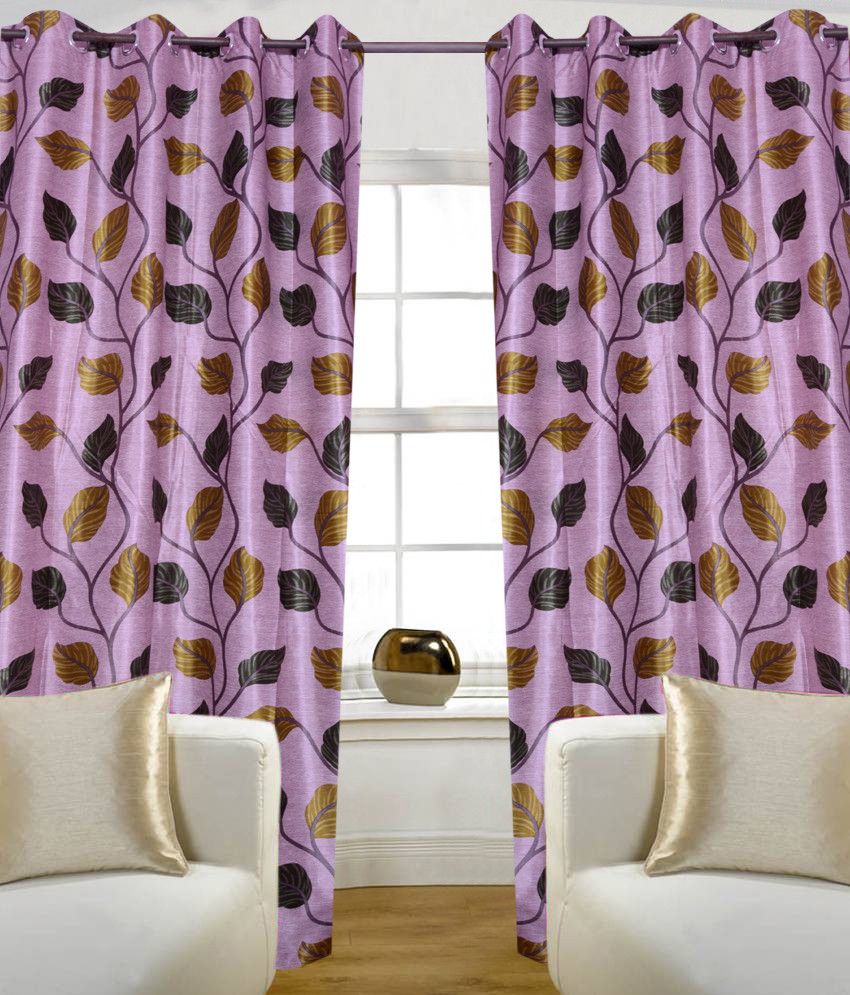 67% OFF on HomeZaara Polyester Multicolor Fleur-de-lis Eyelet Curtain 67% OFF on HomeZaara Polyester Multicolor Fleur-de-lis Eyelet Curtain