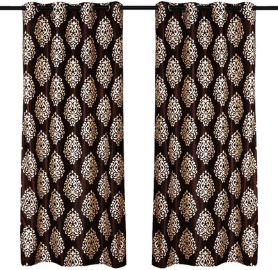 67% OFF on Zikrak Exim Polyester Brown Damask Eyelet Curtain 67% OFF on Zikrak Exim Polyester Brown Damask Eyelet Curtain
