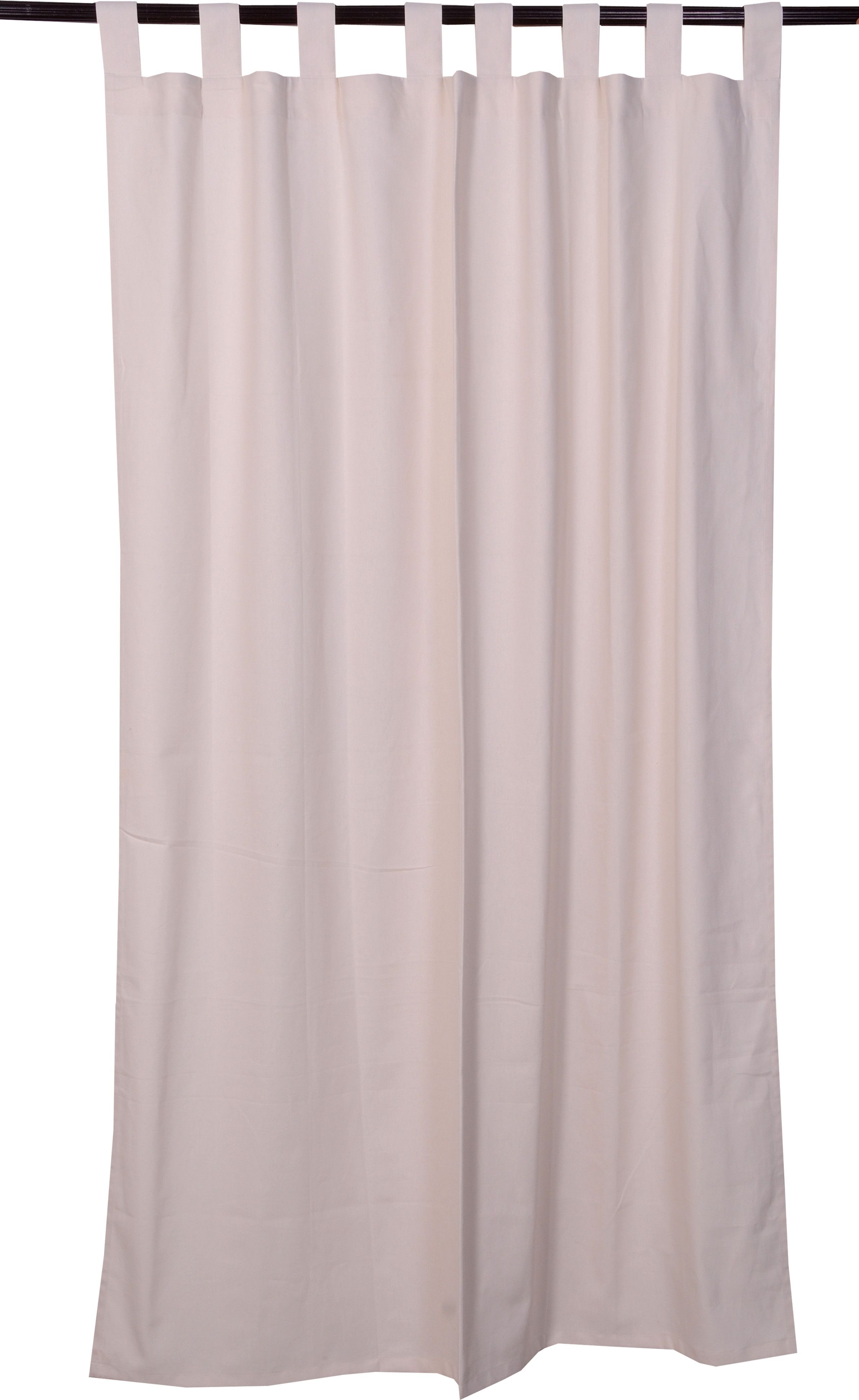 16% OFF on VHome Cotton White Printed Eyelet Curtain