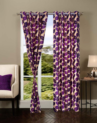 34% OFF on Shopgrab Polyester Multicolor Floral Eyelet Curtain 34% OFF on Shopgrab Polyester Multicolor Floral Eyelet Curtain