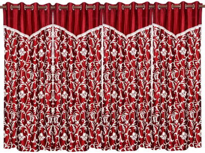 80% OFF on Zikrak Exim Polyester Red Geometric Eyelet Curtain 80% OFF on Zikrak Exim Polyester Red Geometric Eyelet Curtain