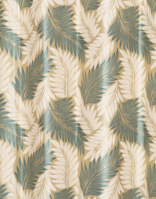 50% OFF on Kings Polycotton Blue Self Design Eyelet Curtain