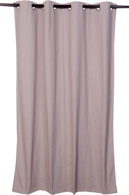 16% OFF on VHome Cotton Beige Abstract Eyelet Curtain 16% OFF on VHome Cotton Beige Abstract Eyelet Curtain