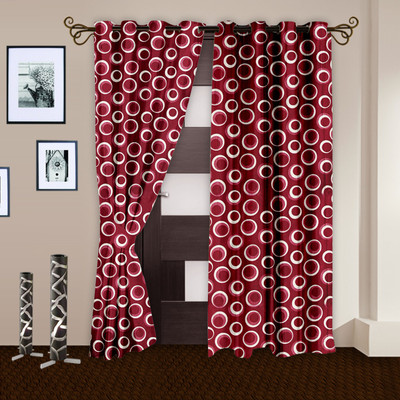 25% OFF on Story @ Home Polyester Multicolor Printed Eyelet Curtain 25% OFF on Story @ Home Polyester Multicolor Printed Eyelet Curtain