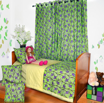 23% OFF on Aurraa Cotton Multicolor Floral Eyelet Curtain 23% OFF on Aurraa Cotton Multicolor Floral Eyelet Curtain