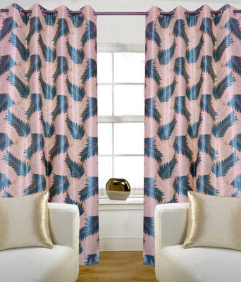 66% OFF on HomeZaara Polyester Blue Abstract Eyelet Curtain 66% OFF on HomeZaara Polyester Blue Abstract Eyelet Curtain