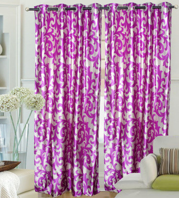 59% OFF on Hargunz Polyester Pink Self Design Eyelet Curtain 59% OFF on Hargunz Polyester Pink Self Design Eyelet Curtain