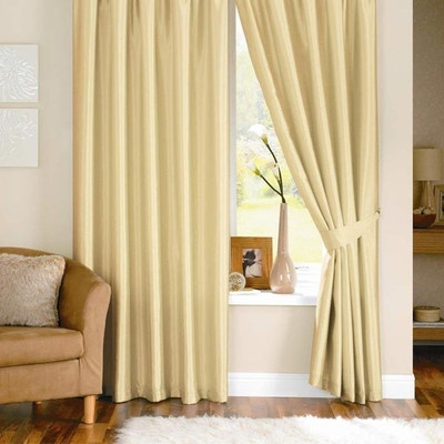 30% OFF on Pindia Polyester Beige Floral Eyelet Curtain 30% OFF on Pindia Polyester Beige Floral Eyelet Curtain