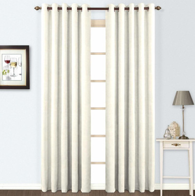 Skipper Polyester, Viscose Grey Abstract Eyelet Curtain Skipper Polyester, Viscose Grey Abstract Eyelet Curtain