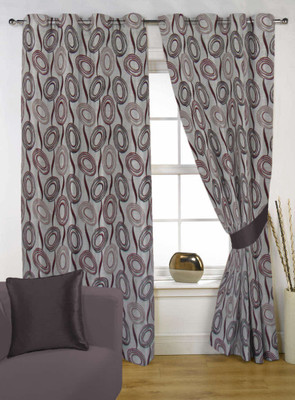 66% OFF on Kings Polycotton Grey Self Design Eyelet Curtain 66% OFF on Kings Polycotton Grey Self Design Eyelet Curtain