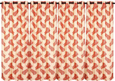 75% OFF on Zikrak Exim Polyester Orange Abstract Eyelet Curtain 75% OFF on Zikrak Exim Polyester Orange Abstract Eyelet Curtain