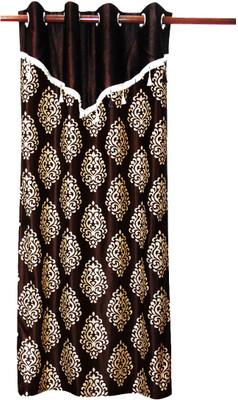 76% OFF on Zikrak Exim Polyester Brown Damask Eyelet Curtain 76% OFF on Zikrak Exim Polyester Brown Damask Eyelet Curtain