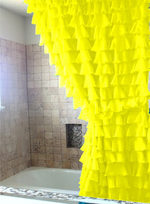 25% OFF on Schwof Cotton Yellow Floral Eyelet Curtain