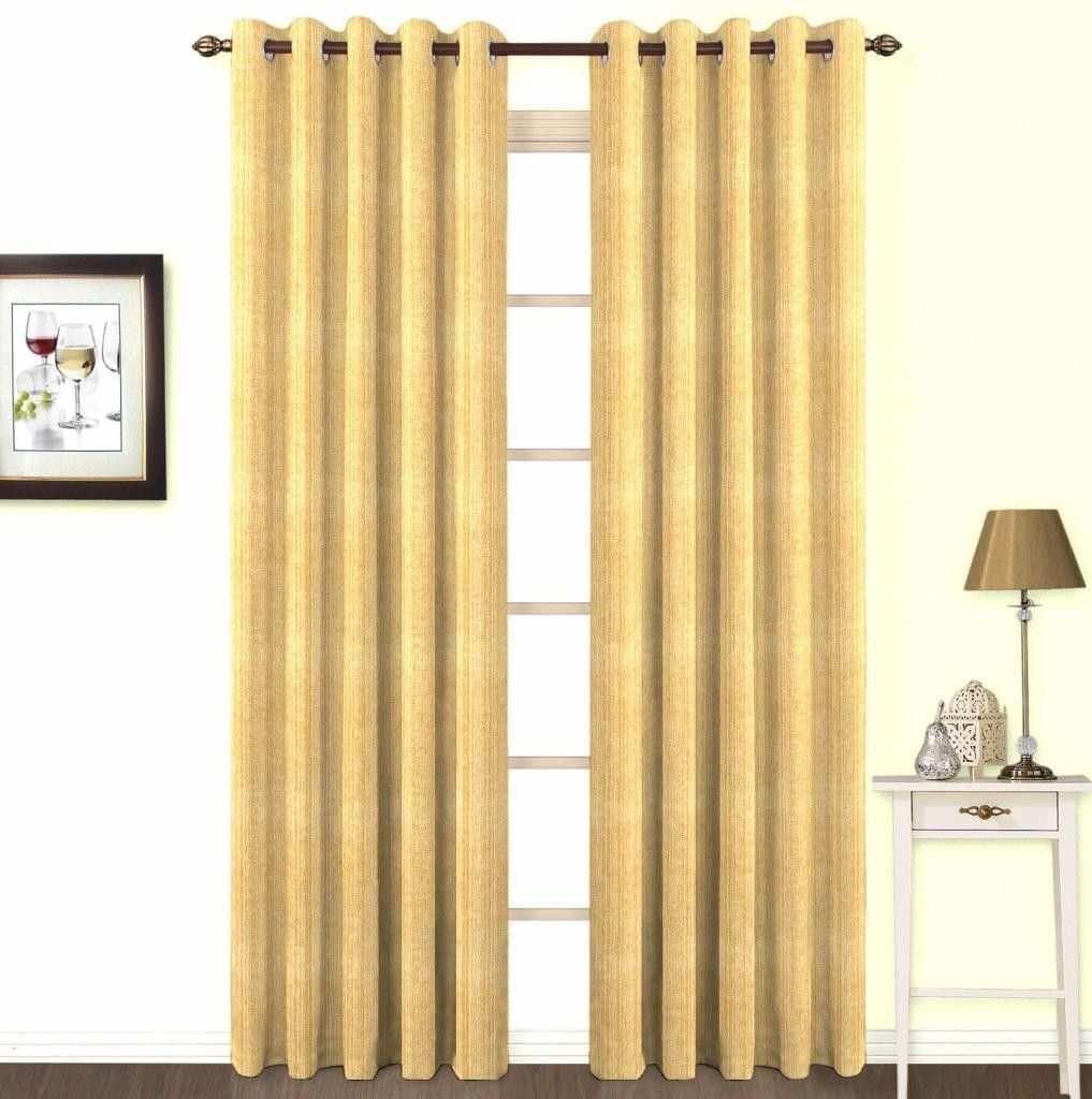 Skipper Polyester, Viscose Beige Damask Eyelet Curtain