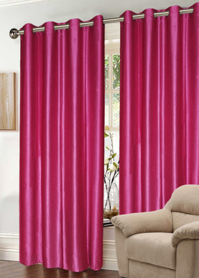 52% OFF on Madavs Polyester Pink Fret Eyelet Curtain 52% OFF on Madavs Polyester Pink Fret Eyelet Curtain