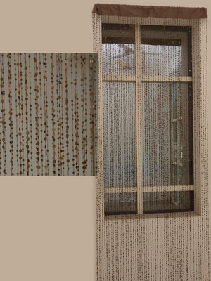 30% OFF on Aadyahome Cotton Brown Damask Eyelet Curtain 30% OFF on Aadyahome Cotton Brown Damask Eyelet Curtain