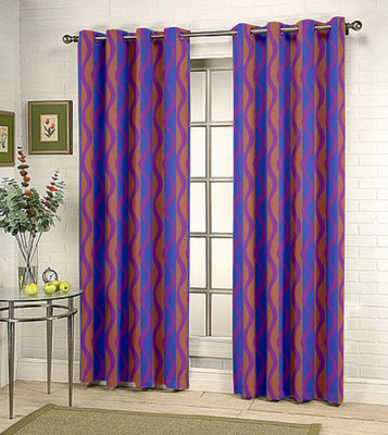 58% OFF on Handloom Factory Polycotton Multicolor Abstract Eyelet Curtain 58% OFF on Handloom Factory Polycotton Multicolor Abstract Eyelet Curtain