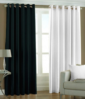37% OFF on Homesazz Polyester Multicolor Solid Eyelet Curtain 37% OFF on Homesazz Polyester Multicolor Solid Eyelet Curtain