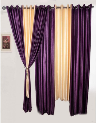 62% OFF on ExpressionsHome Polyester Multicolor Solid Eyelet Curtain 62% OFF on ExpressionsHome Polyester Multicolor Solid Eyelet Curtain