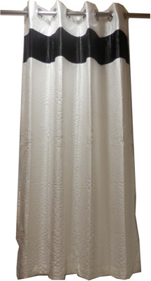 44% OFF on Furnishing Centre Polyester White, Black Striped Eyelet Curtain 44% OFF on Furnishing Centre Polyester White, Black Striped Eyelet Curtain