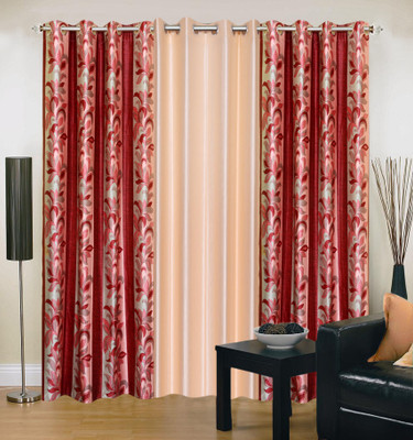 66% OFF on IWS Polyester Multicolor Floral Eyelet Curtain 66% OFF on IWS Polyester Multicolor Floral Eyelet Curtain