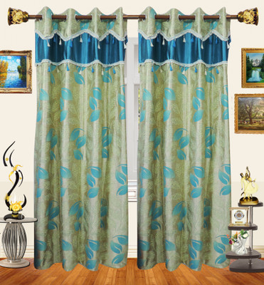 46% OFF on Decor Bazaar Polyester Light Blue Self Design Eyelet Curtain 46% OFF on Decor Bazaar Polyester Light Blue Self Design Eyelet Curtain