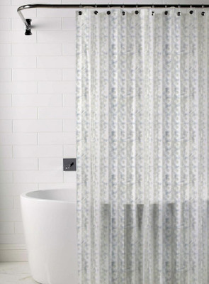 Skipper PVC White Polka Eyelet Curtain