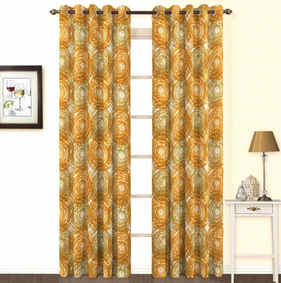 Skipper Polyester Brown Damask Eyelet Curtain Skipper Polyester Brown Damask Eyelet Curtain