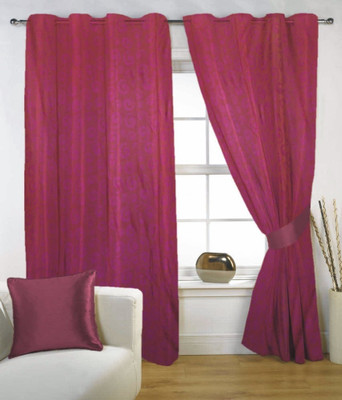 Fabutex 100% Polyester Door Curtain (Pack Of 1, 82 Inch/210 Cm In Height)