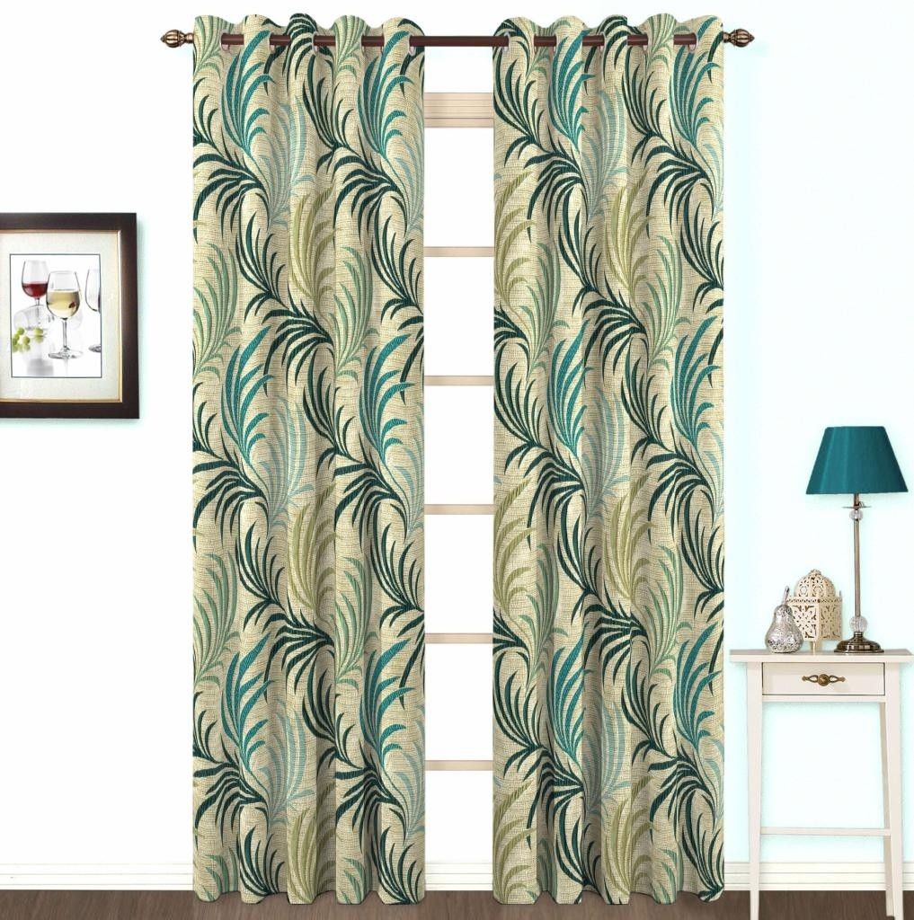 9% OFF on Skipper Polyester, Viscose, Blends Multicolour Floral Eyelet Curtain