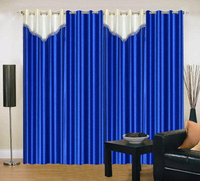 34% OFF on IWS Polyester Blue Printed Eyelet Curtain 34% OFF on IWS Polyester Blue Printed Eyelet Curtain