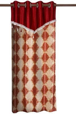 75% OFF on Zikrak Exim Polyester Red Geometric Eyelet Curtain 75% OFF on Zikrak Exim Polyester Red Geometric Eyelet Curtain
