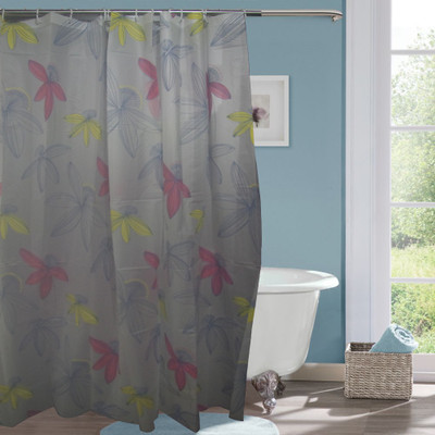 37% OFF on Gran Polyester Multicolour Abstract Eyelet Curtain