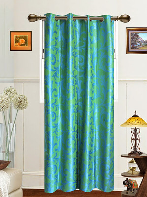 56% OFF on Dekor World Polyester Green Polka Eyelet Curtain 56% OFF on Dekor World Polyester Green Polka Eyelet Curtain