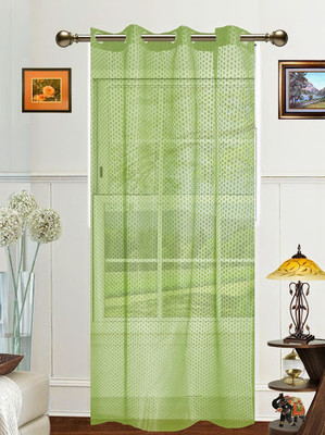 52% OFF on Dekor World Polyester Green Solid Eyelet Curtain 52% OFF on Dekor World Polyester Green Solid Eyelet Curtain