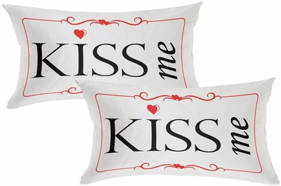 28% OFF on Dekor World Geometric Pillows Cover