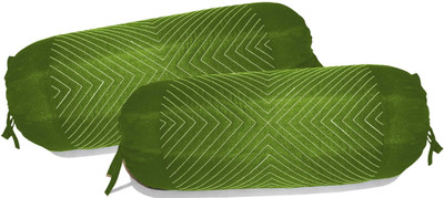 41% OFF on ZIKRAK EXIM Self Design Bolsters Cover