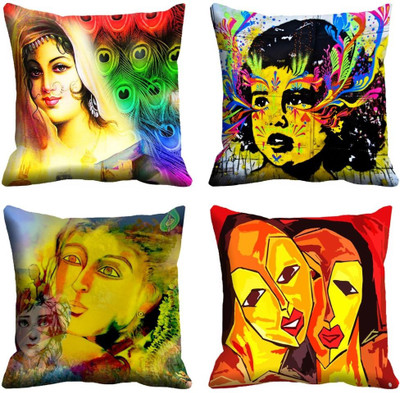 70% OFF on Mesleep Printed Cushions Cover