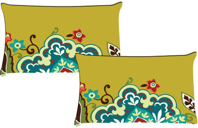 66% OFF on meSleep Abstract Pillows Cover