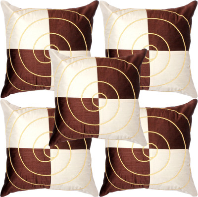 64% OFF on Madhavs Embroidered Cushions Cover