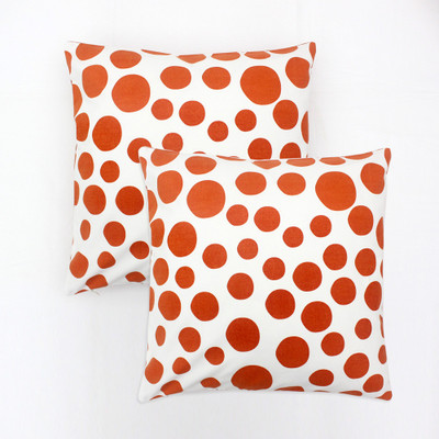 14% OFF on Blueberry Home Polka Cushions Cover