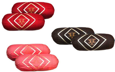 40% OFF on Christy's Collection Embroidered Bolsters Cover