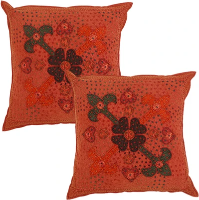 53% OFF on Rajrang Floral Cushions Cover