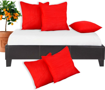 27% OFF on Salona Bichona Solid Cushions Cover