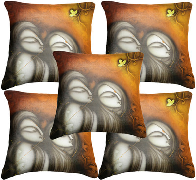 53% OFF on Belkado Abstract Cushions Cover