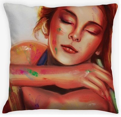 86% OFF on Amore Abstract Cushions Cover