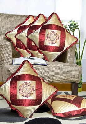 36% OFF on HandloomTrendz Embroidered Cushions Cover 36% OFF on HandloomTrendz Embroidered Cushions Cover
