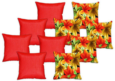 48% OFF on meSleep Printed Cushions Cover